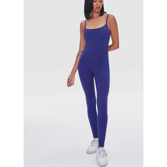 Forever 21 Women's Pull On Style Cami Straps Jumpsuit - Various Sizes - Picture 1 of 5